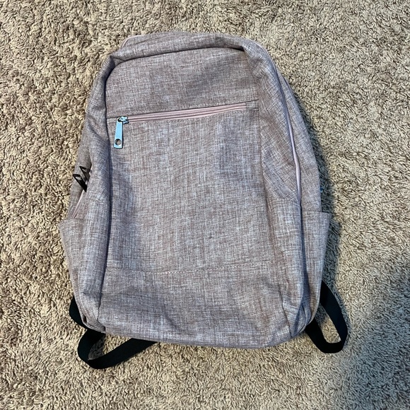 Handbags - Purple Backpack with laptop sleeve